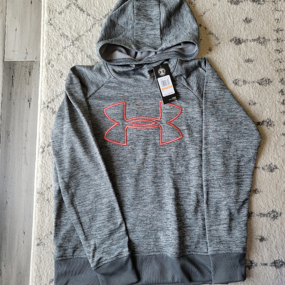 Under Armour Woman's Logo hoodie small Grey - Picture 2 of 6